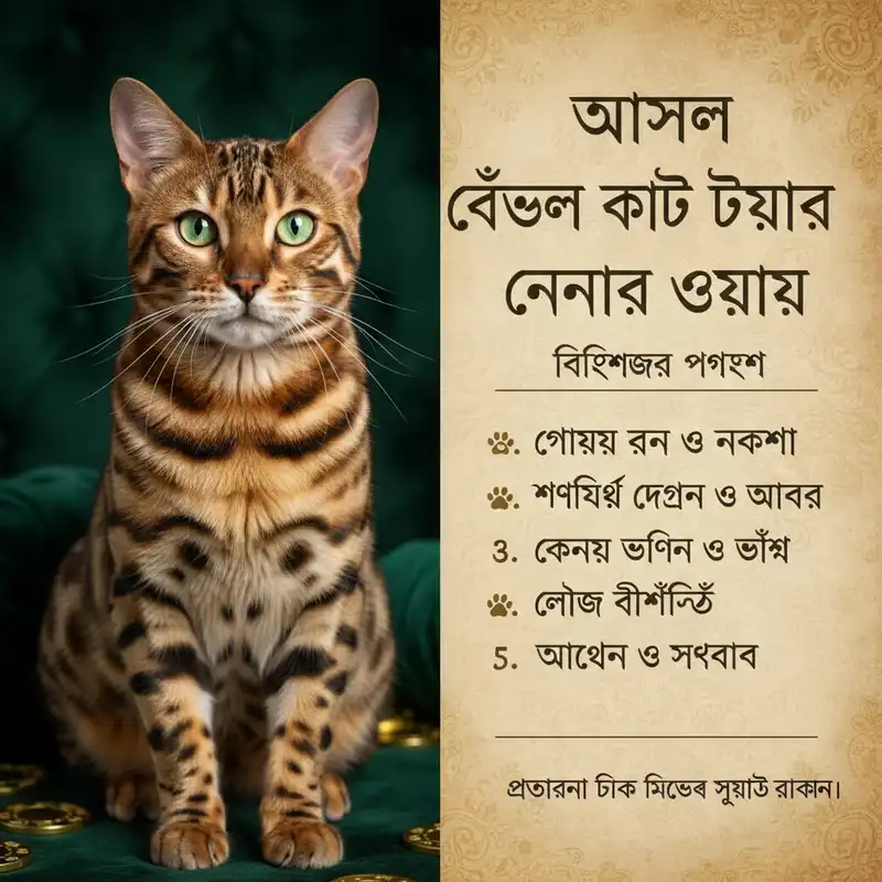 রাজকীয় বেঙ্গল ক্যাট (bengal cat) এর প্রদর্শন